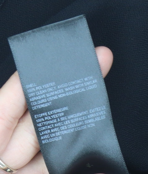 Whistles Women's Black Shift Dress Small