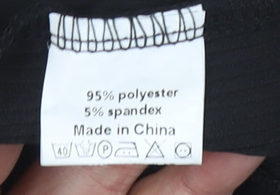 Yoins Women's Black Sheath Dress L - Elegant Classic Style