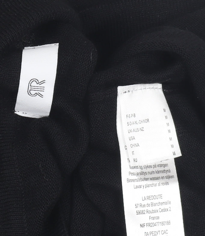 La Redoute Women Black Dress M Lightweight Knit