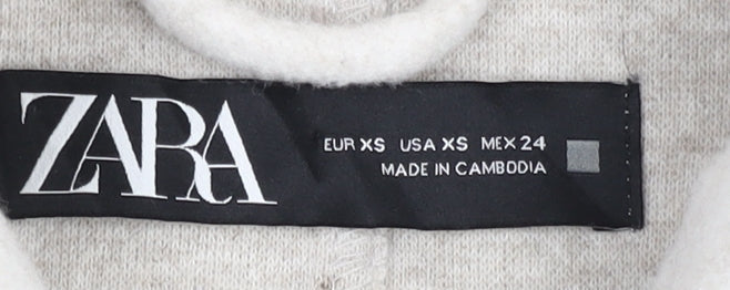 Zara Women's Ivory XS Basic Jacket