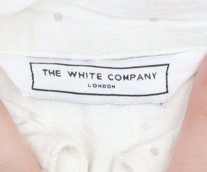The White Company Women's White S Shirt Dress