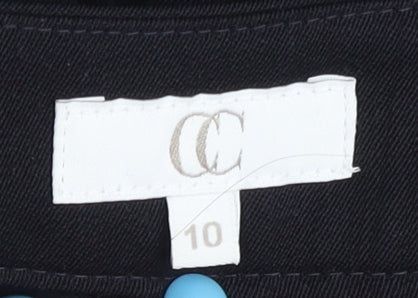 CC Women's Black Trousers Size 10