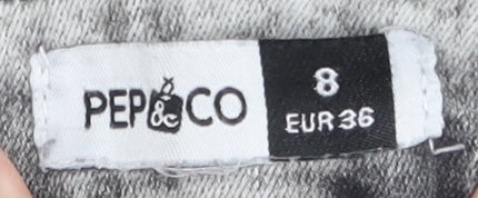 PEPCO Women's Grey Skinny Jeans Size 8