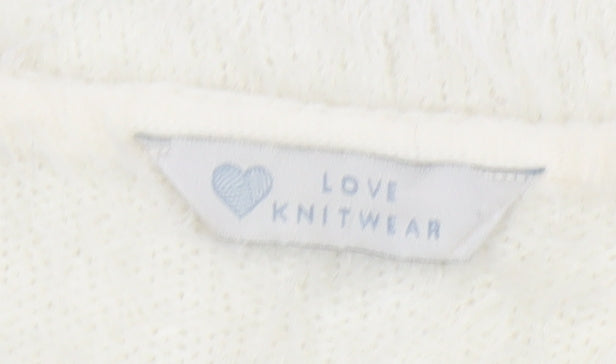 BHS Women's Ivory Pullover Jumper Size 12