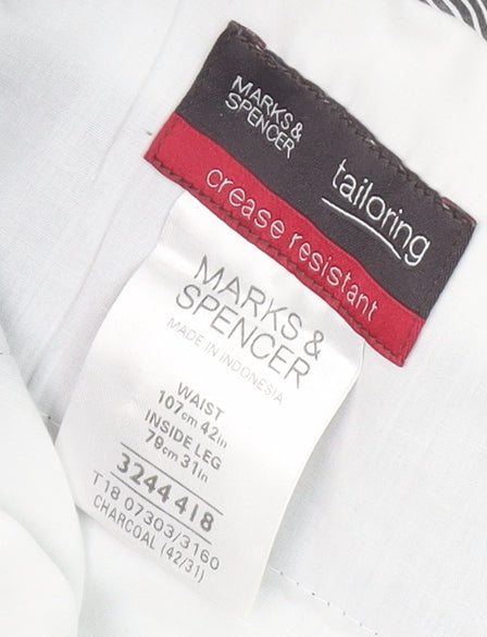 Marks & Spencer Men's Black Dress Pants XL