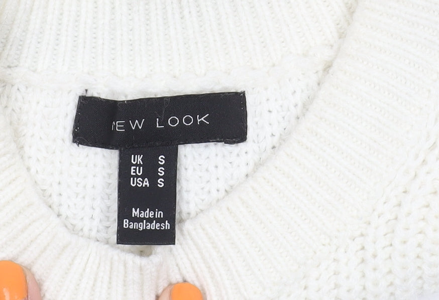 New Look Women’s Striped Acrylic Jumper, Size S