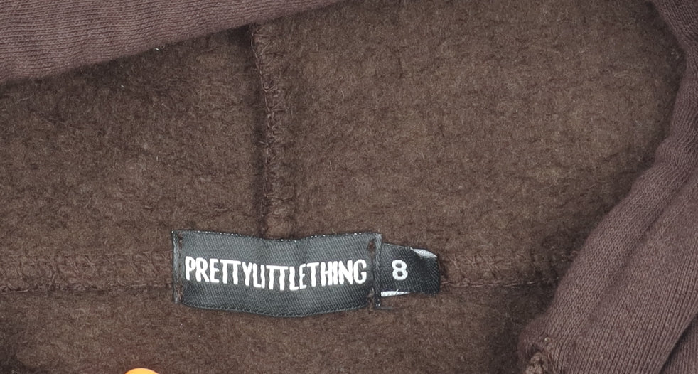 PrettyLittleThing Women's Brown Basic Jacket Size 8