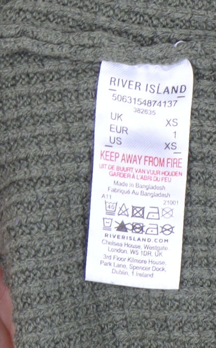 River Island Women’s Green XS Pullover Jumper