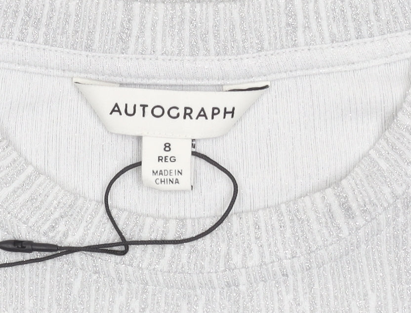 Marks & Spencer Women’s Silver Long Sleeve Top