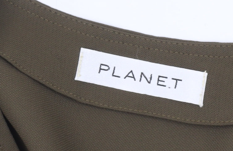 Planet Women's Green Button Jacket Size 14