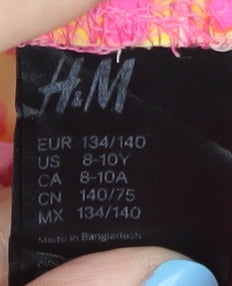 H&M Girls Multicoloured Athletic Shorts 9-10 Years