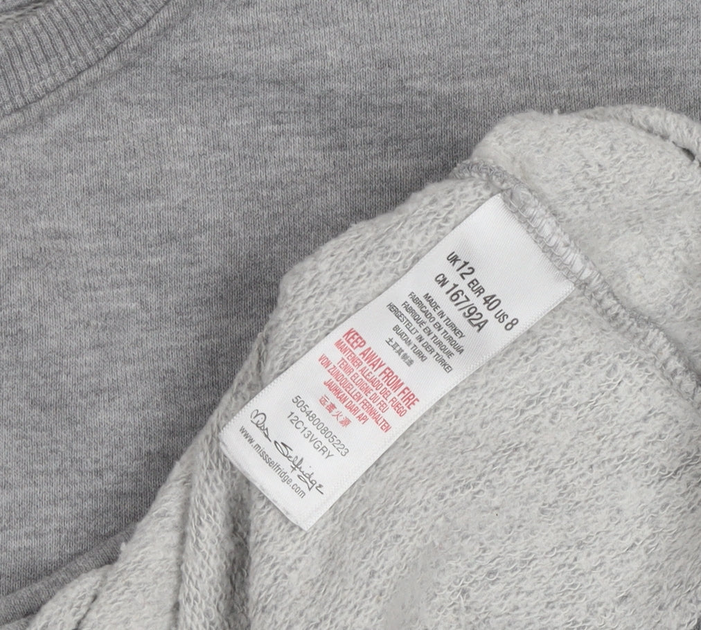Marks & Spencer Women’s Grey Pullover Sweatshirt Size 12