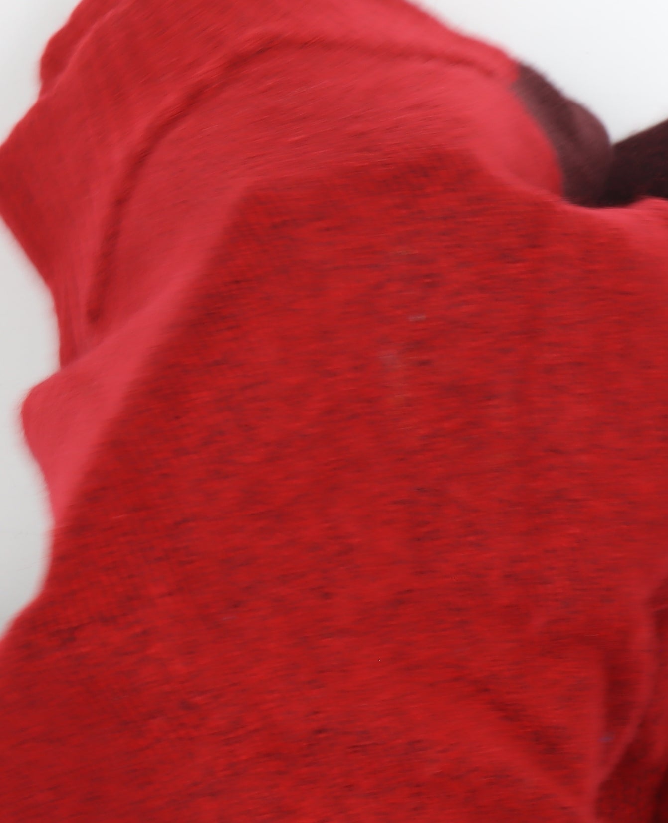 M&Co Women's Red Pullover Jumper, Size 22, Mock Neck