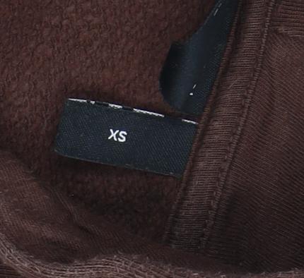 ASOS DESIGN Women's Brown Pullover Hoodie XS Warm