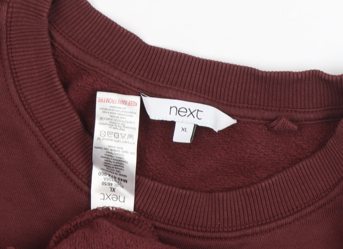 Next Women's Red Pullover Sweatshirt, XL
