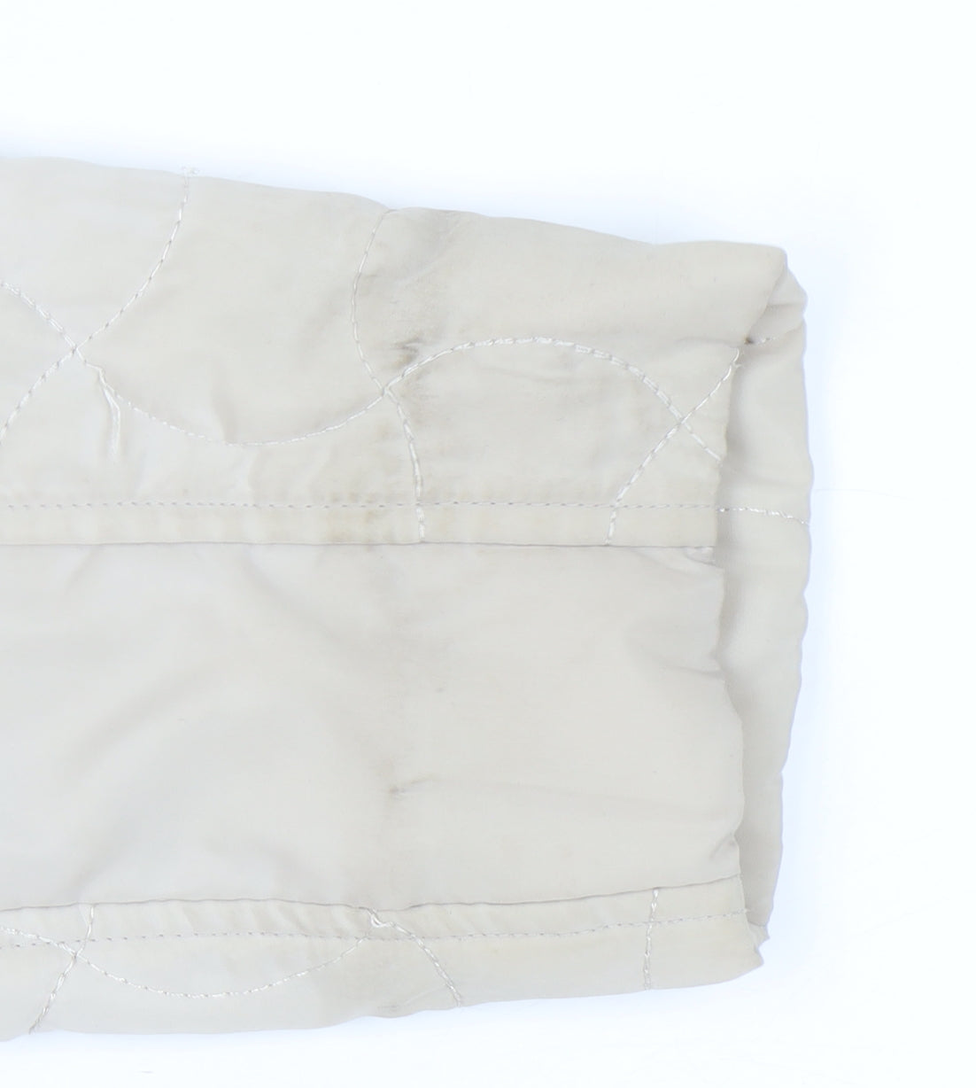 Classics Women's Beige Quilted Jacket Size 12 Regular