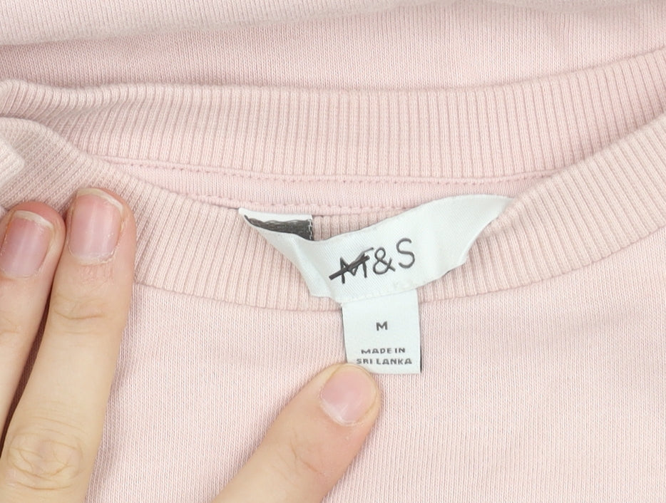 Marks & Spencer Women's Pink M Sweatshirt