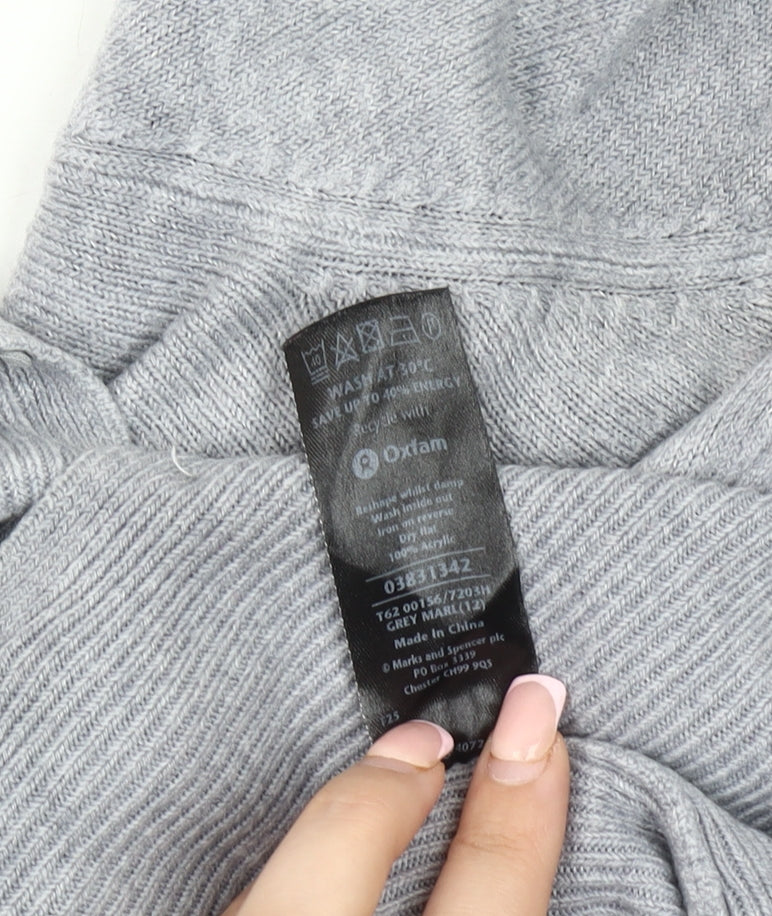 Marks & Spencer Women’s Grey Cardigan Size 12