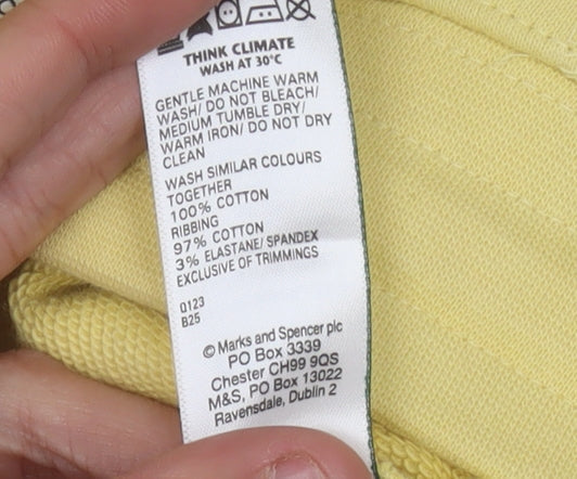 Marks & Spencer Men's Yellow 3XL Athletic Shorts