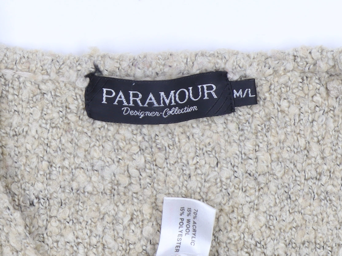 Paramour Women's Multicoloured V-Neck Cardigan M