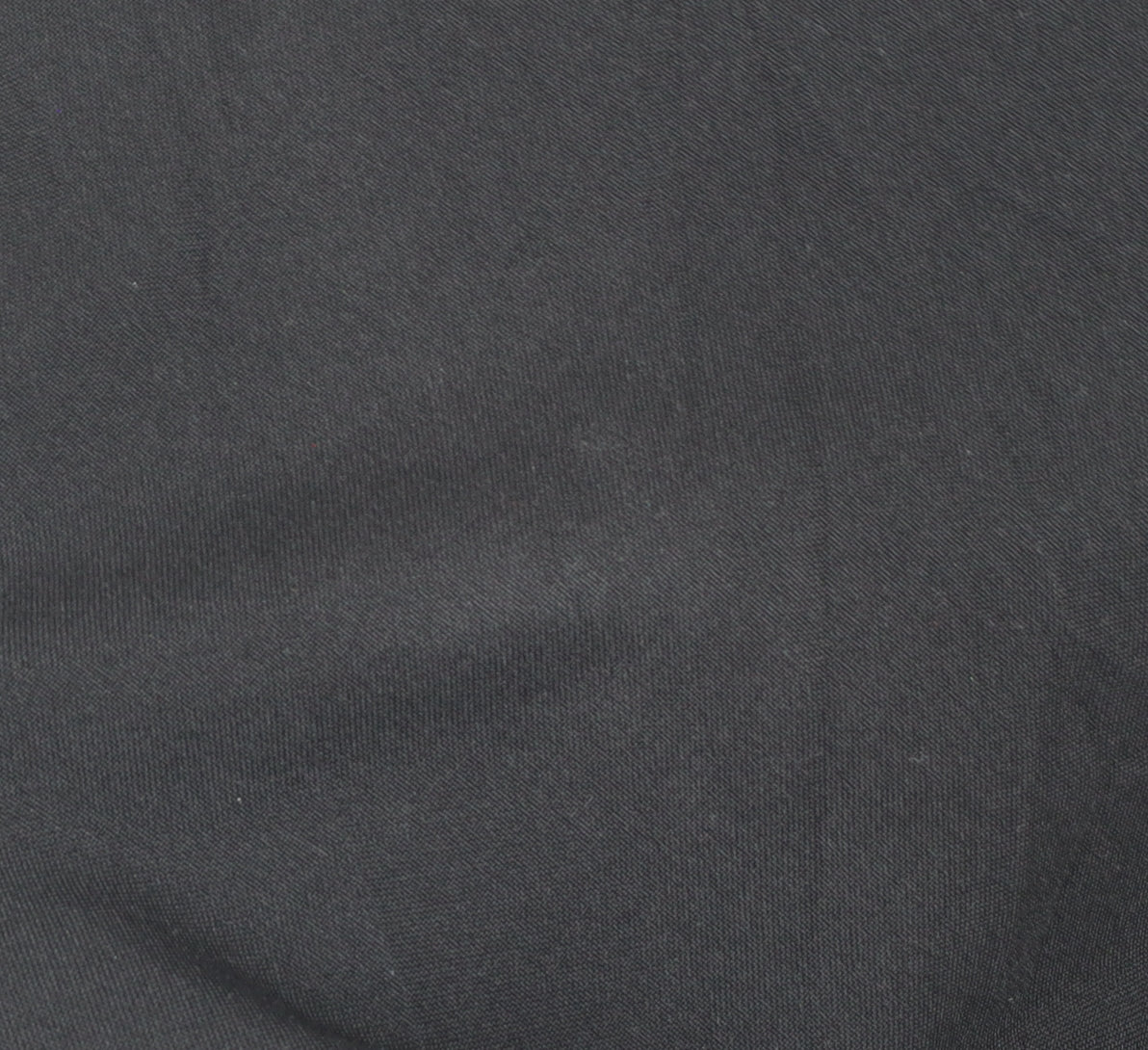 Essentials Women's Black Trousers Size 12 Polyester Zip Closure