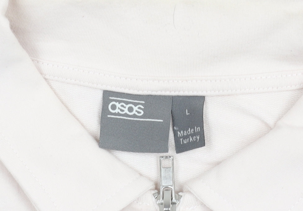 ASOS Women's White L Basic Jacket Casual