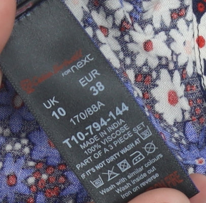 Women's Multicoloured Floral Camisole Tank Top Size 10