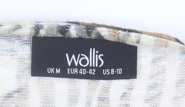 Wallis Women’s Multicoloured Animal Print M Tunic Blouse