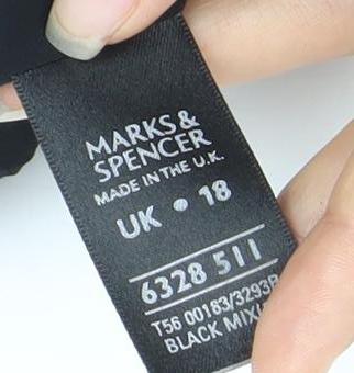 Marks & Spencer Women's Black Floral Chiffon Cowl Neck Blouse UK 18