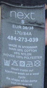 Next Women's Black Knit Tank Top Size S V-Neck Bow Detail