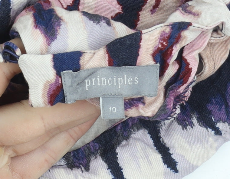 Principles Women’s Multicoloured Knee Length Shift Dress Size 10