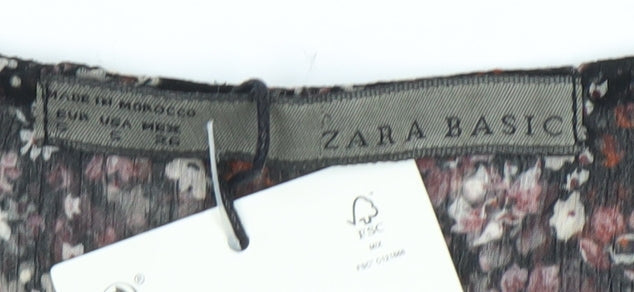 Zara Basic Women’s Multicoloured Floral Shift Dress Size S