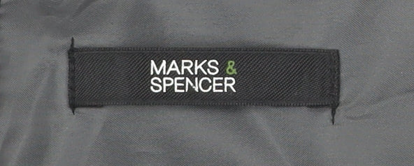 Marks & Spencer Womens Black Grey Bodycon Dress Size 12 Workwear