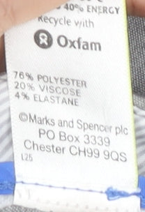 Marks and Spencer Women’s Grey Size 14 Dress Pants Trousers Workwear