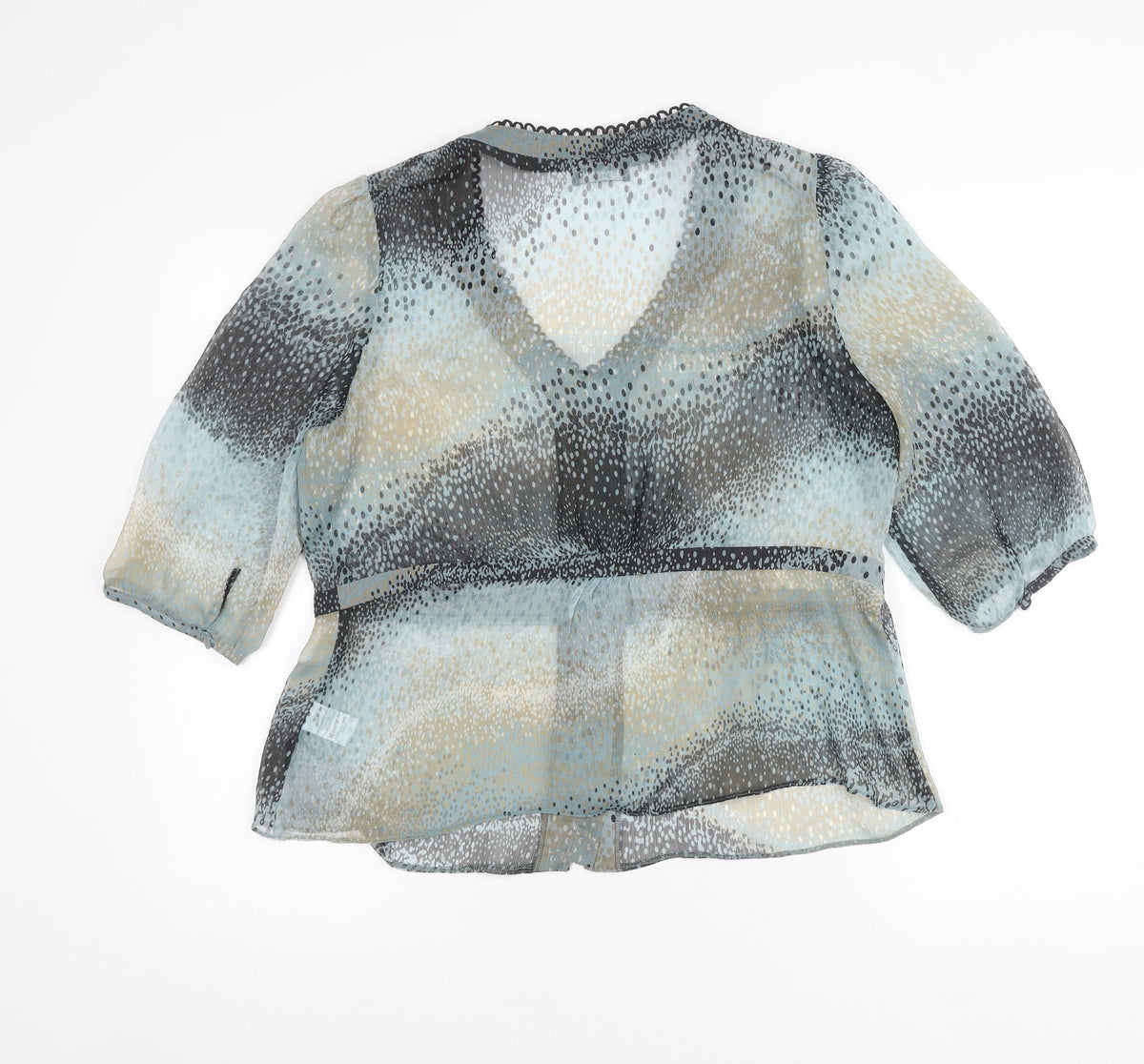 Principles Petite Women’s Multicoloured Size 16 Chiffon Blouse