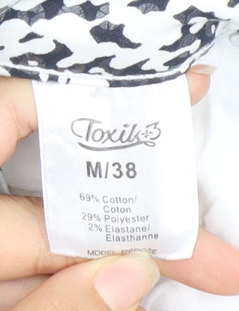 Toxik3 Womens Multicoloured Animal Print Skinny Jeans Size 10