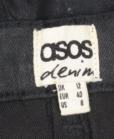 ASOS Women’s Black Denim Jegging Skinny Trousers Size 12
