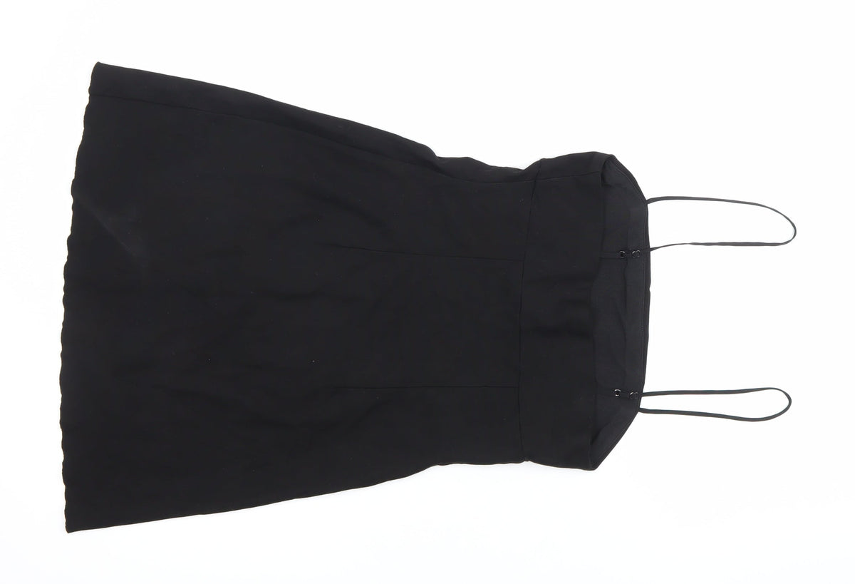 Silence + Noise Women’s Black M Slip Dress Strappy Summer Partywear