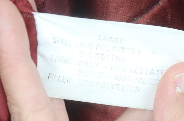 Debenhams Unisex Blue Trench Coat M Long Belted Lined Classic