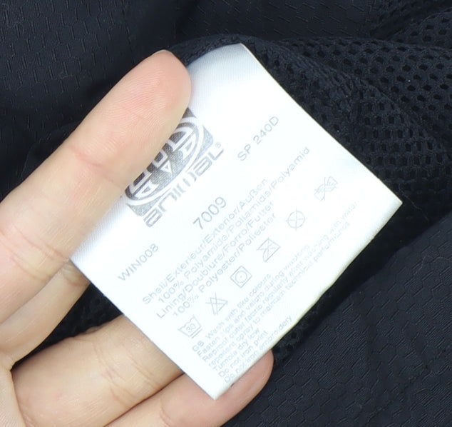 Additional view of Animal boys’ black xs waterproof hooded rain jacket coat