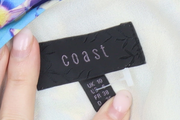Coast Women’s Multicoloured Floral A-Line Mini Dress Size 10