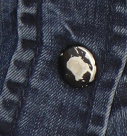The Kooples Womens Blue Button-Up Shirt Size 10 Bow Detail Lyocell