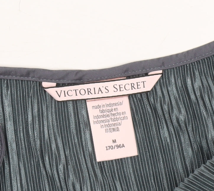 Additional view of Victoria's Secret Women’s Grey, size UK 12, Pleated Tank Camisole