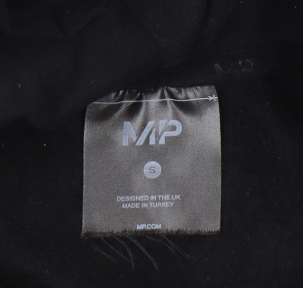 Myprotein Mens Black Pullover Hoodie Small Regular Fit Hooded Jumper