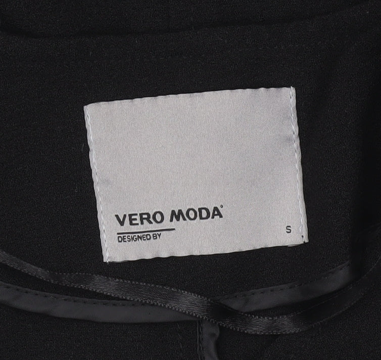 Vero Moda Women’s Black Mid-Length Open Jacket Size S