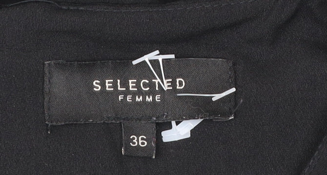 Selected Femme Women’s Black Size 8 Sheath Dress Workwear