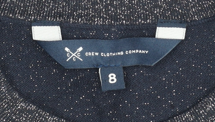 Crew Clothing Company Women’s Grey Size 8 Knit Pullover Jumper