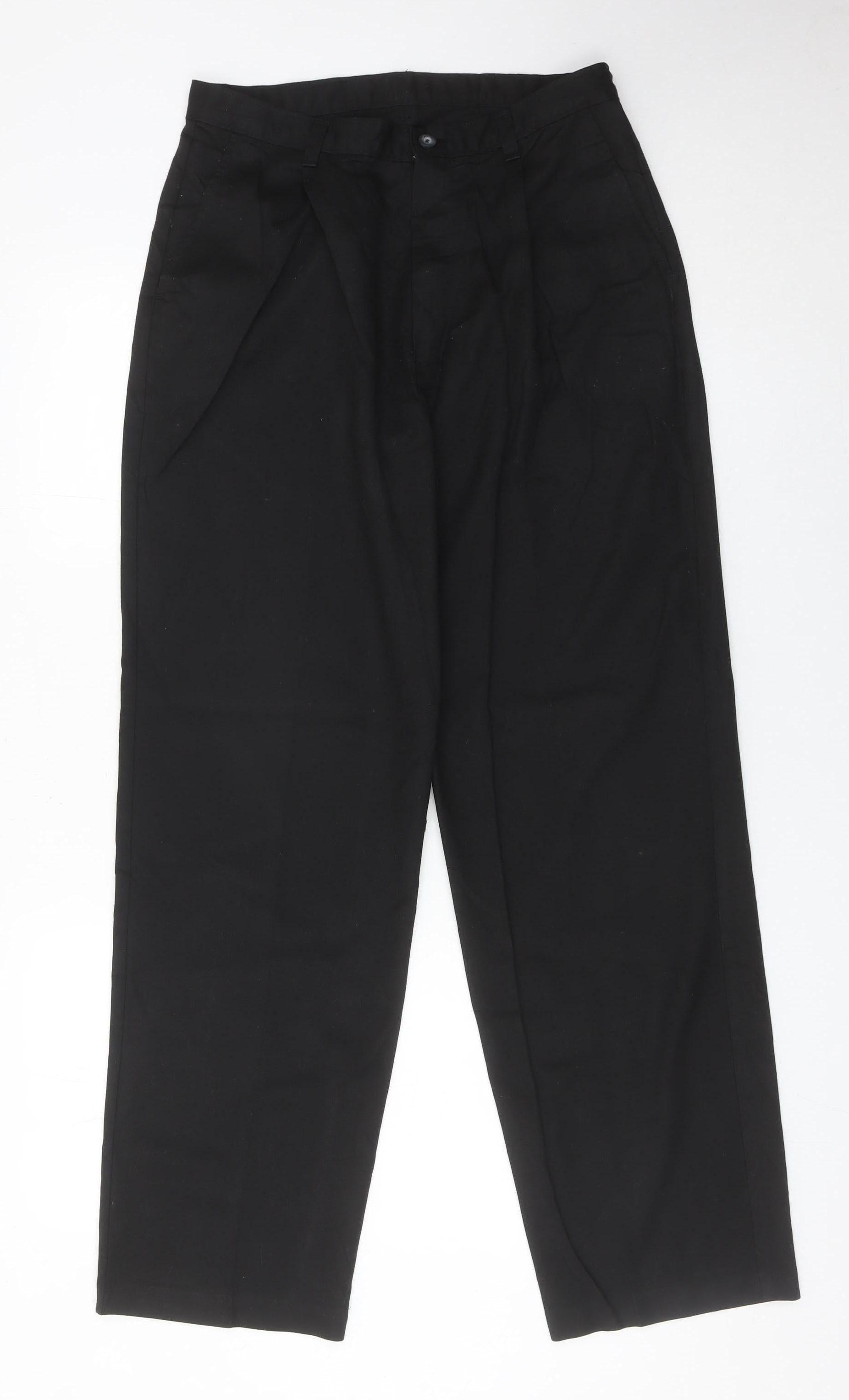 boys black dress pants Marks and Spencer Boys Black Dress Pants Trousers 15 Years 30in Waist –  Prewornwholesale