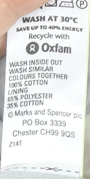 Marks and Spencer Women’s Multicoloured Striped Cotton Maxi Dress UK 10