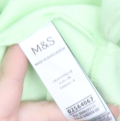 Marks & Spencer Women’s Green Size 8 Pullover Sweatshirt